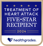 2024 Healthgrades 5 Star Award - Treatment of Heart Attack