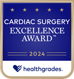 2024 Healthgrades Excellence Award - Cardiac Surgery