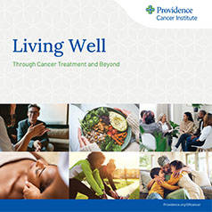 Living Well reference guide for patients to have one resource for all contact numbers, support services and self-care information.