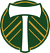 Logotipo de las maderas de Portland