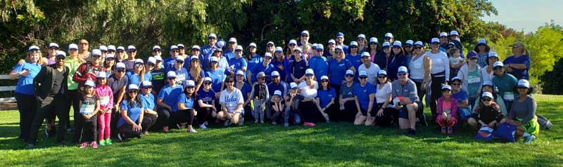 Group shot of attendees at Optimism Walk