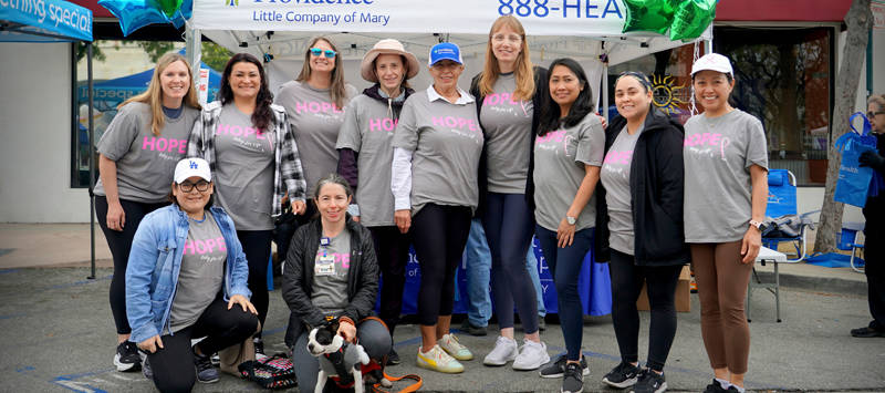 Group shot of attendees at the Relay for Life