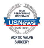 US News Hospitales de alto rendimiento Cirugía de válvula aórtica
