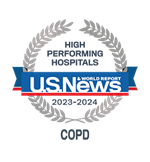 U.S. News High Performing Hospitals COPD