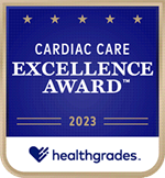 Healthgrades Award for Cardiac Care 2023
