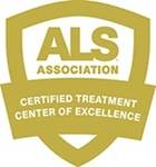 ALS Association Badge - Certified Treatment Center of Excellence