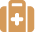 Icono de maleta médica